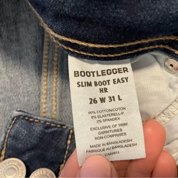 Bootlegger Jeans Size 26 - Picture 2 of 5